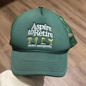 Aspire Green Trucker Hat